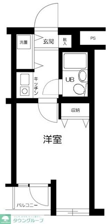 クレッセント小石川植物園の物件間取画像